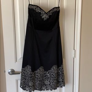 White House Black Market Strapless Dress NWT